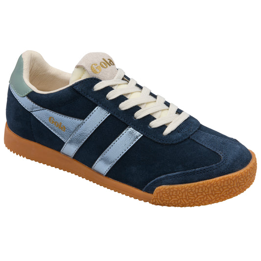 Gola Elan Glitz Navy/Air/Green Mist Trainers