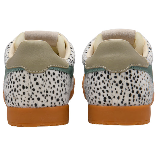 Gola Elan Savanna Cheetah/Feather Grey/Green Mist Trainers