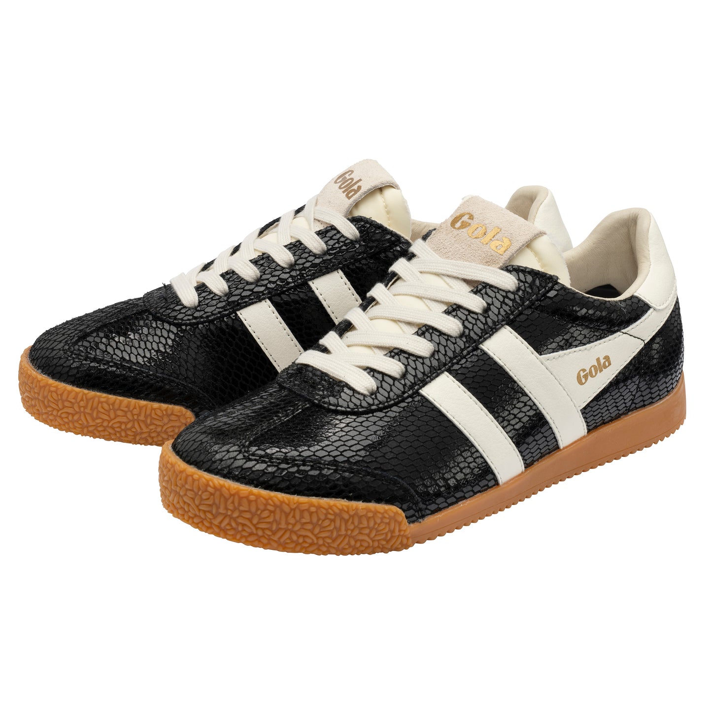 Gola Elan Serpent Black/Off White Trainers