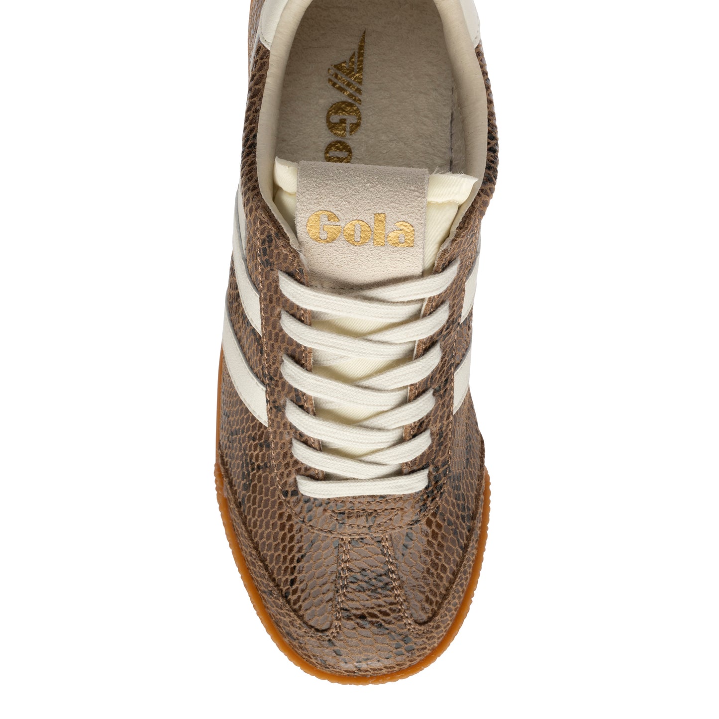 Gola Elan Serpent Otter/Off White Trainers