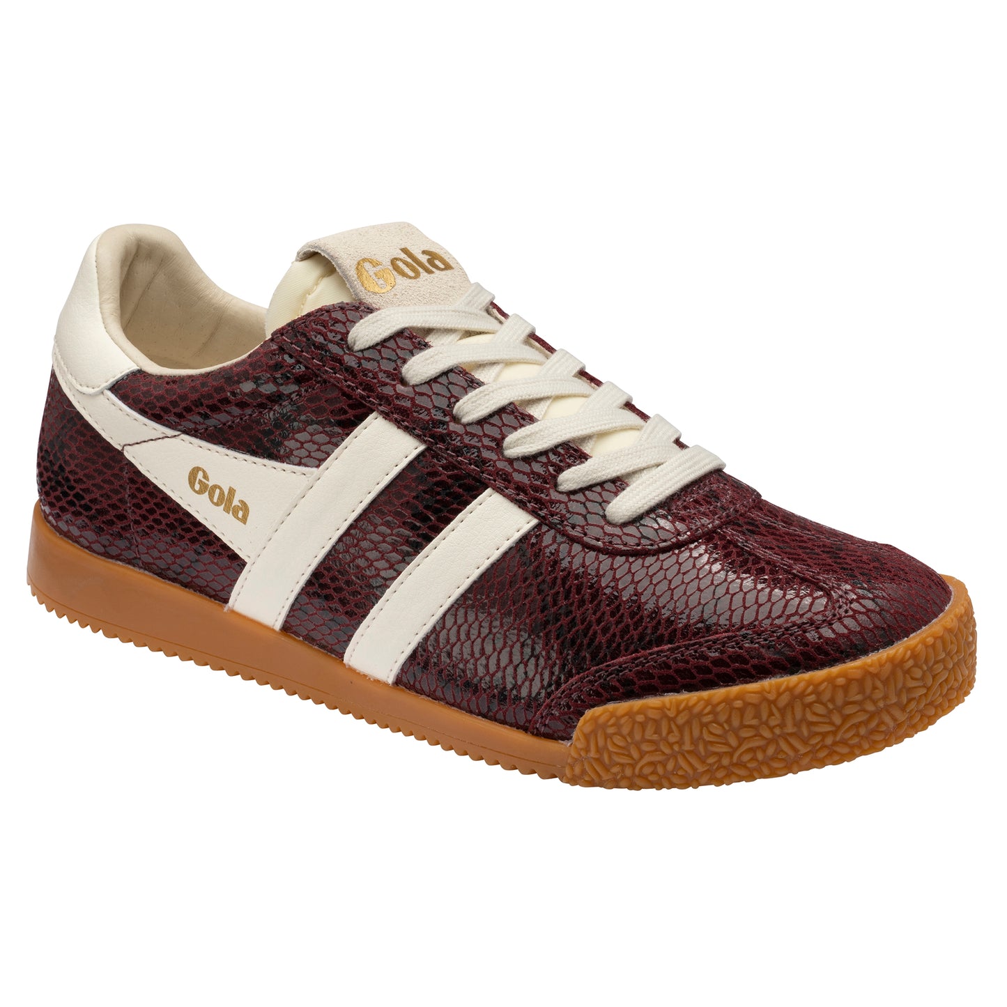 Gola Elan Serpent Windsor Wine/Off White Trainers