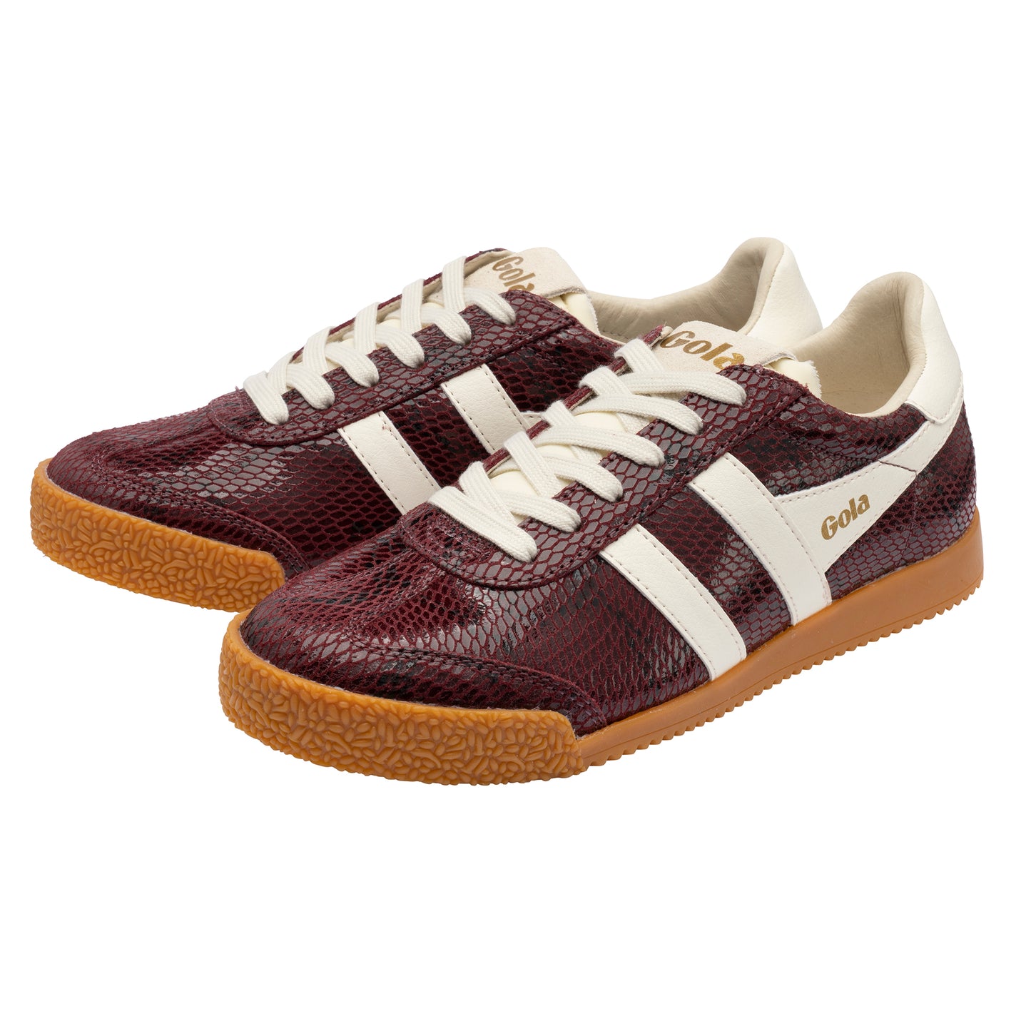 Gola Elan Serpent Windsor Wine/Off White Trainers
