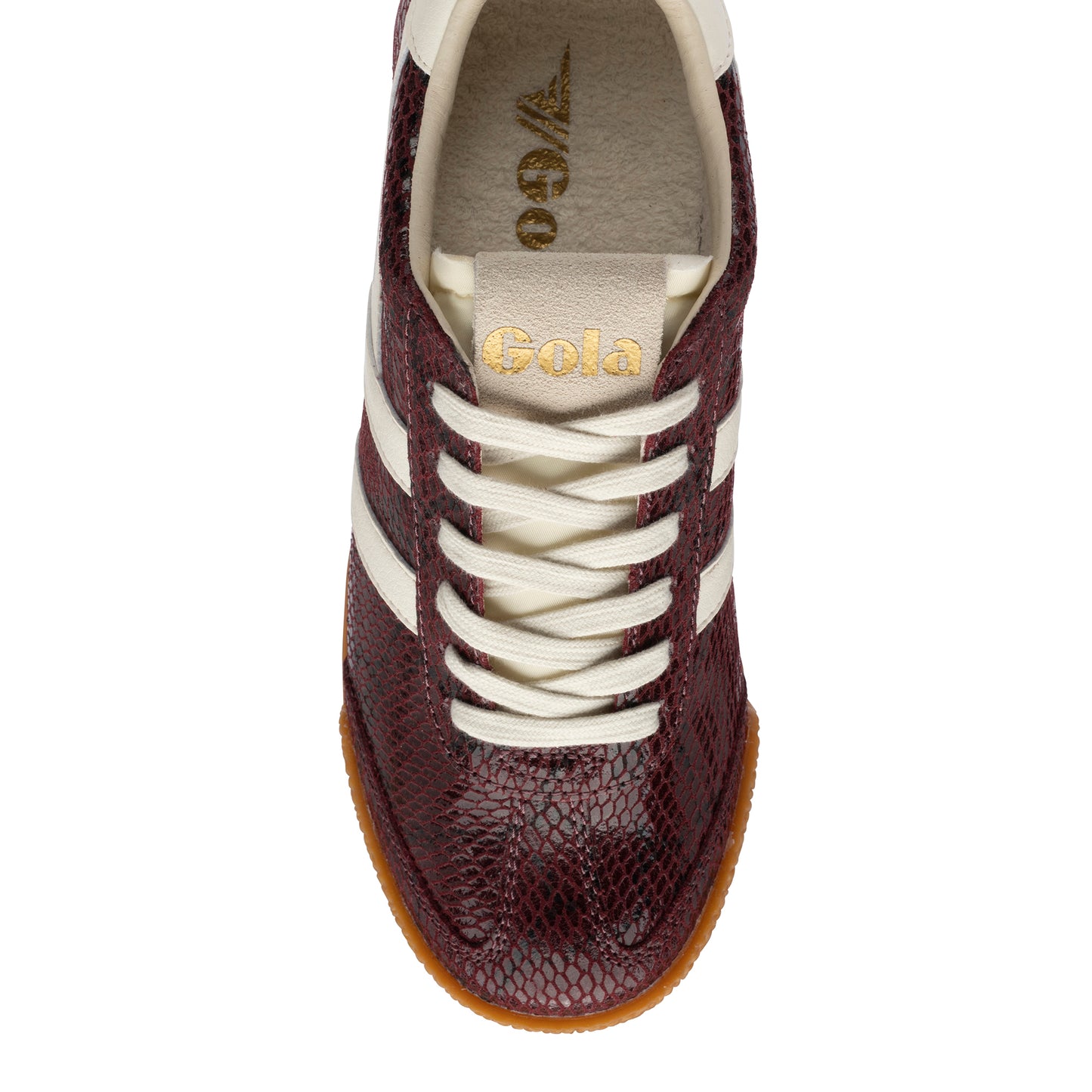Gola Elan Serpent Windsor Wine/Off White Trainers