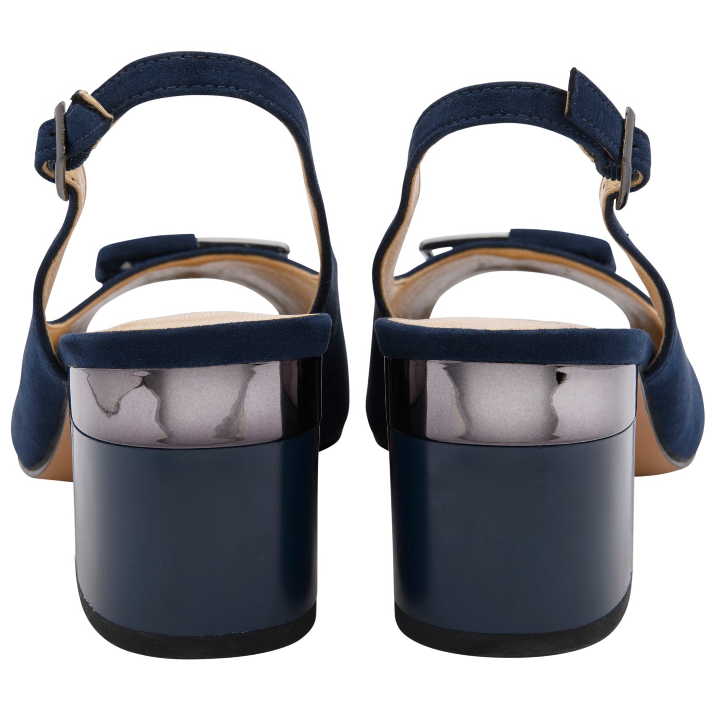 Lotus Elena Navy Microfibre Shoe