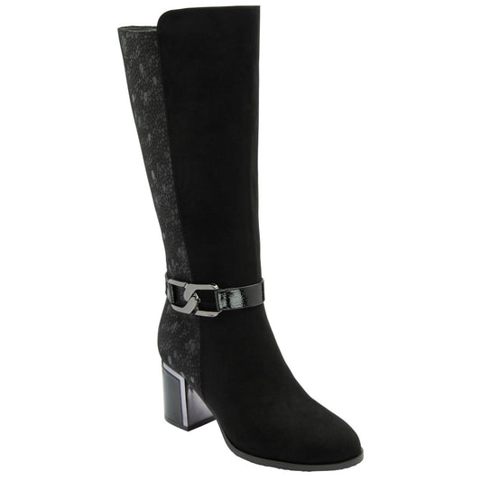 Lotus Elsa Black Boots