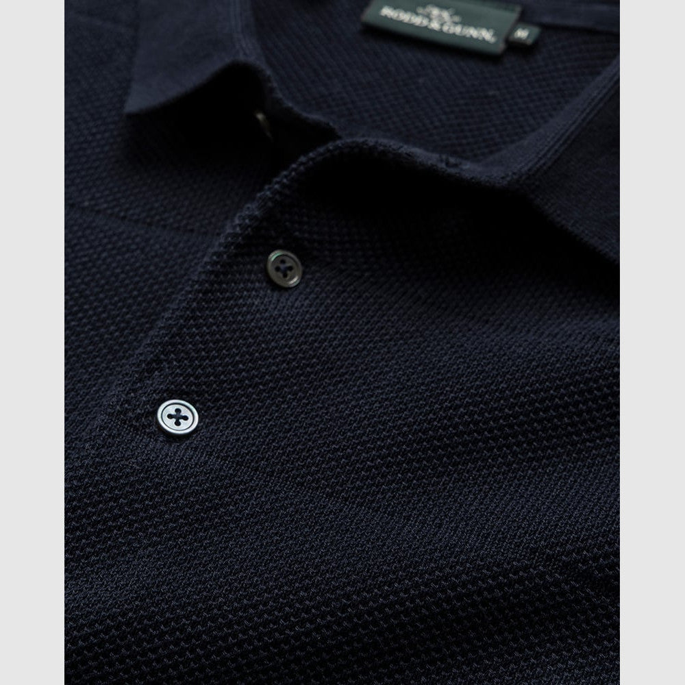 Rodd & Gunn Masons Flat Midnight Knit Polo