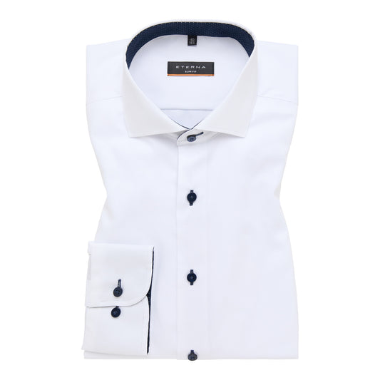 Eterna 8100 00 F132 White Slim Fit Shirt