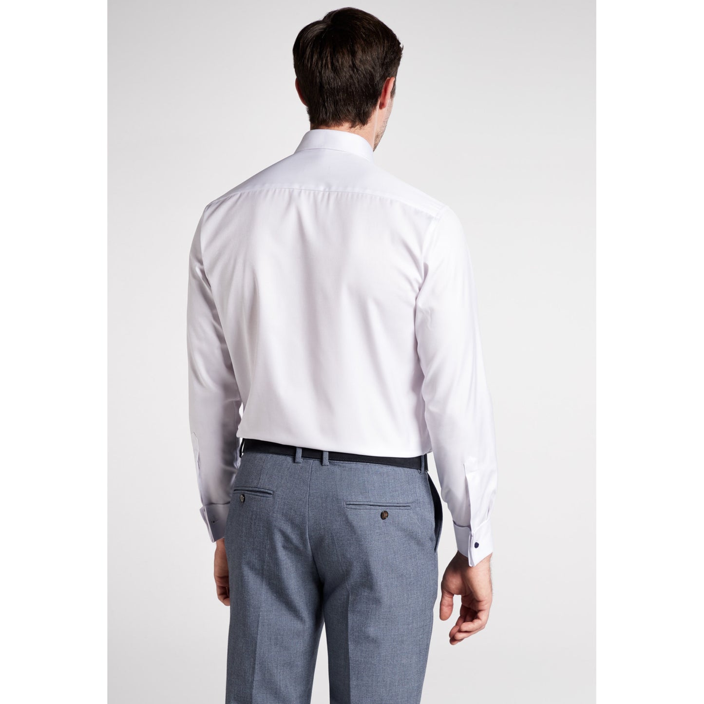 Eterna 8817 00 X48V White Double Cuff Dress Shirt