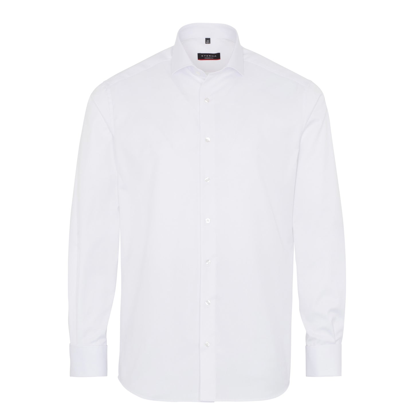 Eterna 8817 00 X48V White Double Cuff Dress Shirt