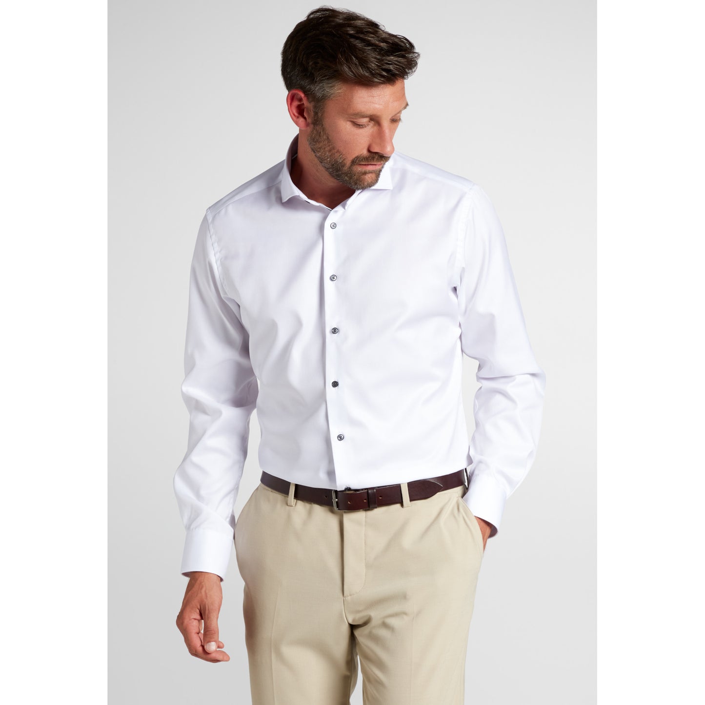 Eterna 8819 00 X17V White Modern Fit Shirt