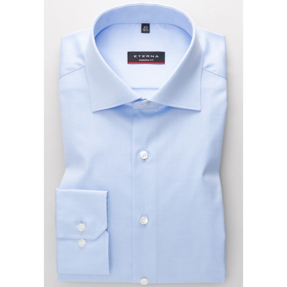 Eterna 8817 10 18K Blue Modern Fit Shirt