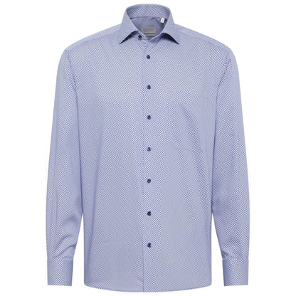Eterna 4002 16E19K Blue Comfort Fit Shirt