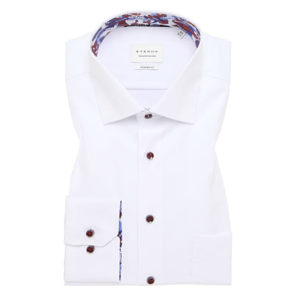 Eterna 8824 00 X15K White Modern Fit Shirt