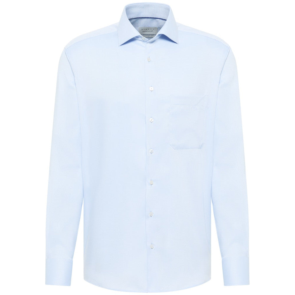 Eterna 4203 12 E19K Blue Comfort Fit Shirt