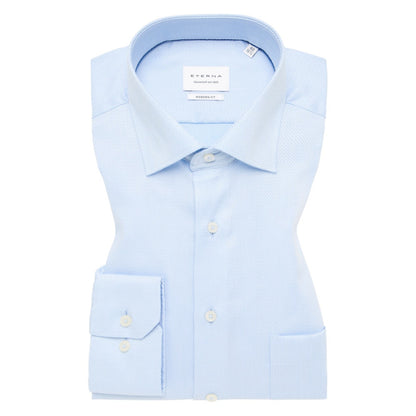 Eterna 4203 12 X19K Blue Modern Fit Shirt