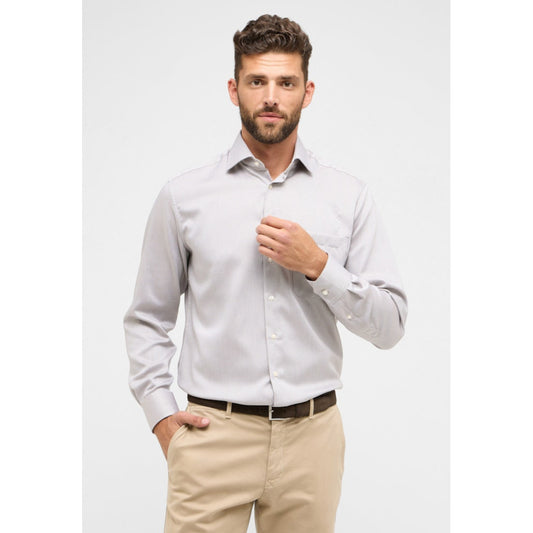 Eterna 4203 26 E19K Taupe Comfort Fit Shirt