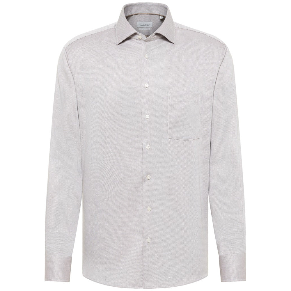 Eterna 4203 26 X19K Taupe Modern Fit Shirt