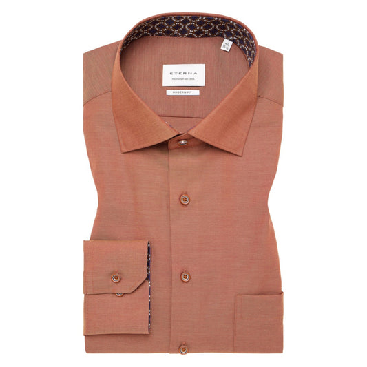 Eterna 8134 21 X15K Rust Modern Fit Shirt