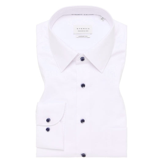 Eterna 2132 00 E181 White Comfort Fit Dress Shirt