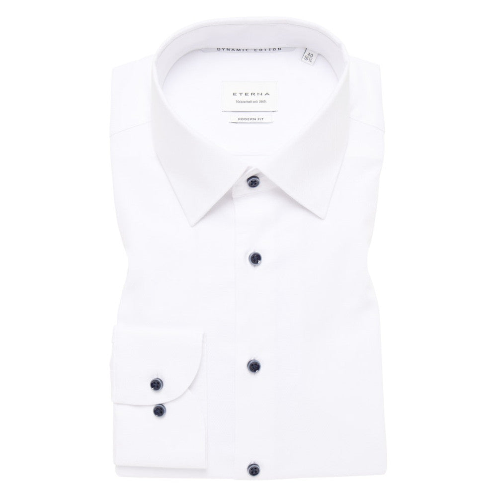 Eterna 2132 00 X171 White Modern Fit Dress Shirt