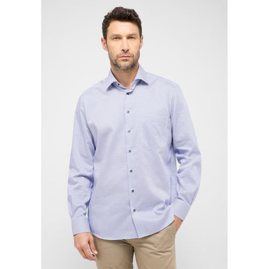 Eterna 4163 50 E19K Blue & Pink Comfort Fit Dress Shirt