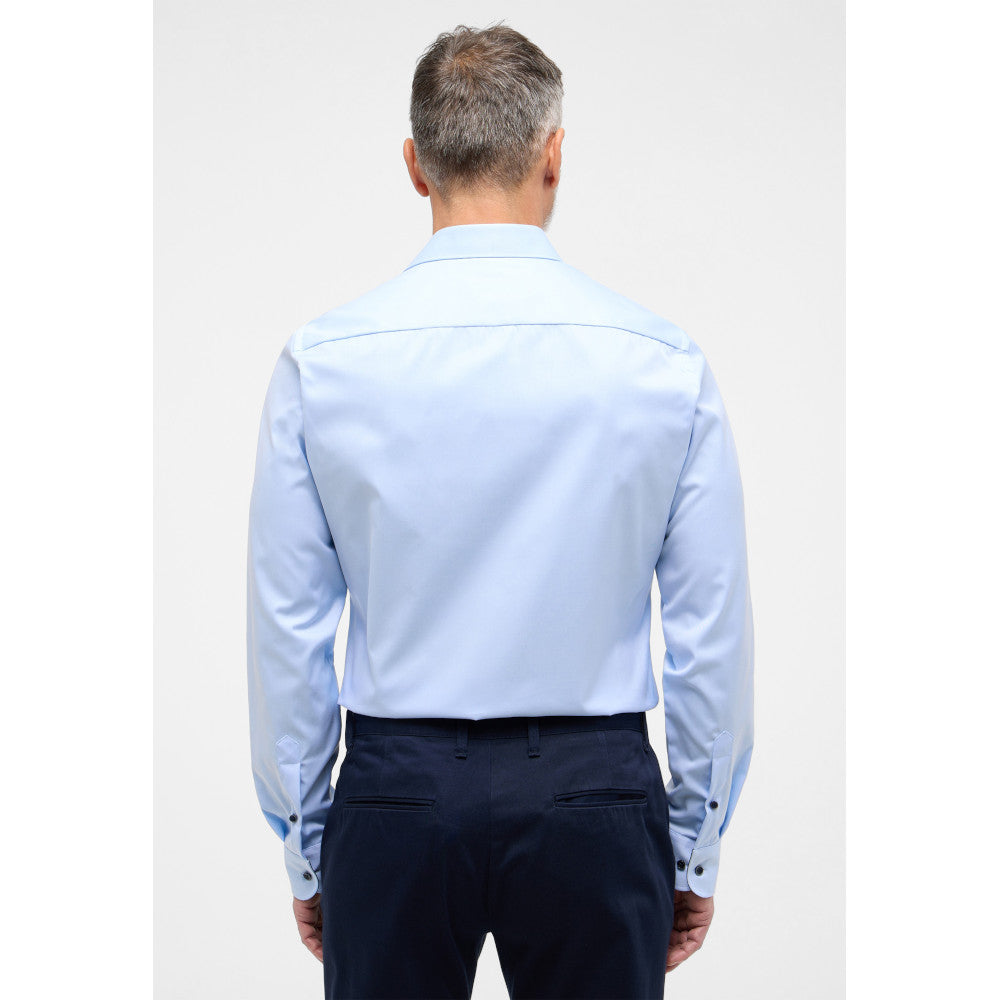 Eterna 8819 10 F142 Light Blue Slim Fit Shirt
