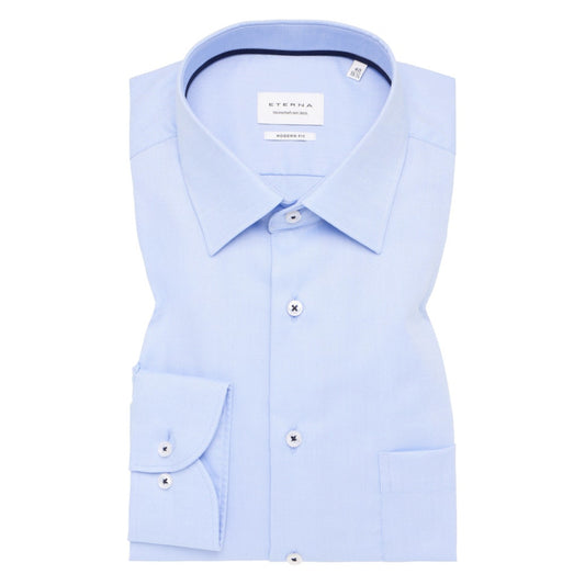 Eterna 8464 12 X181 Light Blue Modern Fit Shirt
