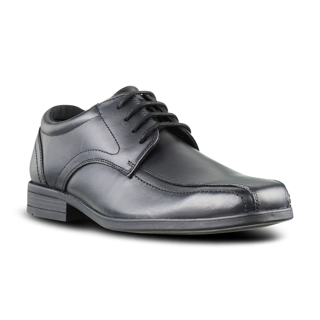 Boys Term Edward Black School Shoes