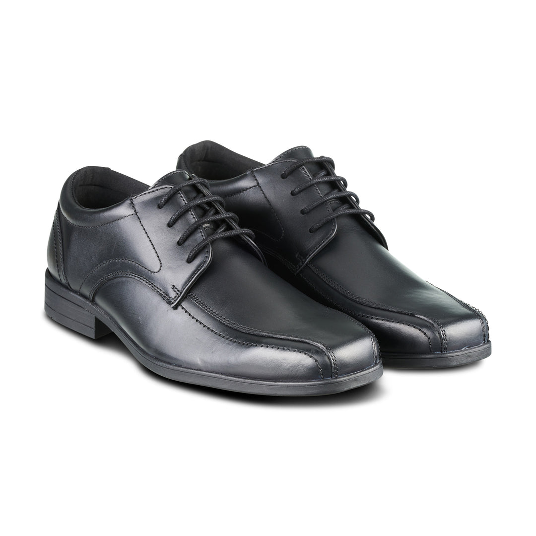 Boys Term Edward Black School Shoes