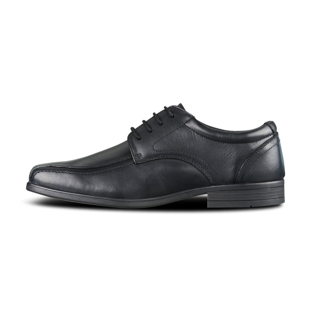 Boys Term Edward Black School Shoes