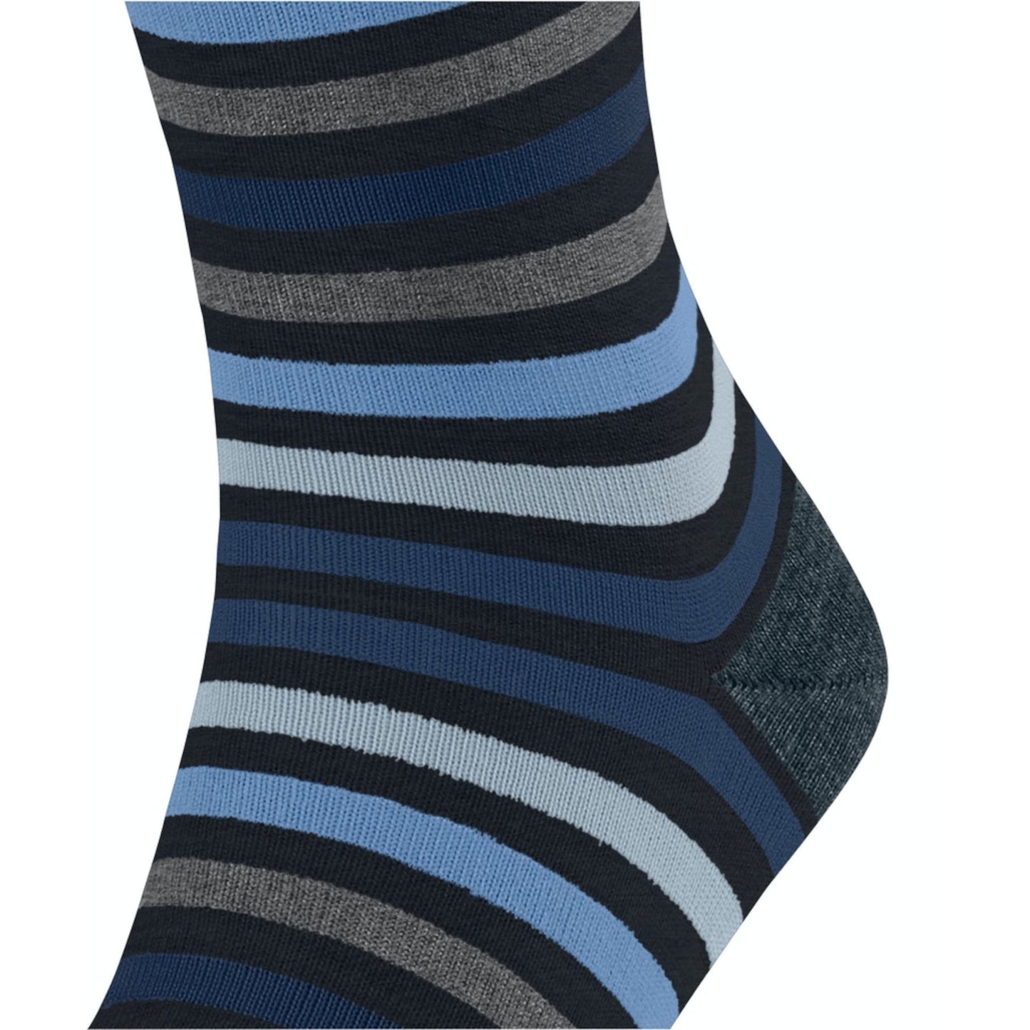 Falke 13279 6371 Tinted Stripe Dark Navy Socks