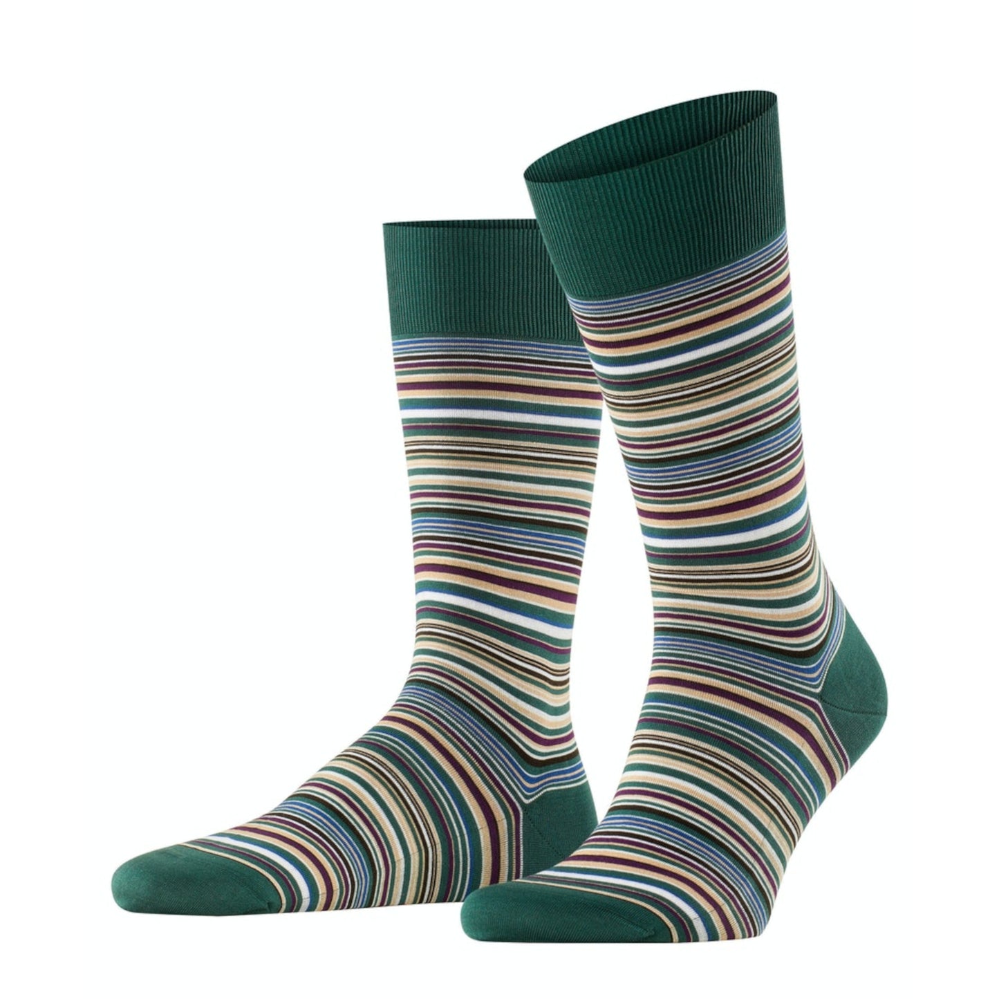 Falke 14041 7441 Microblock Hunter Green Socks