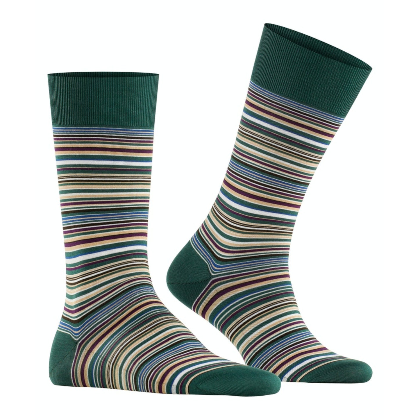 Falke 14041 7441 Microblock Hunter Green Socks