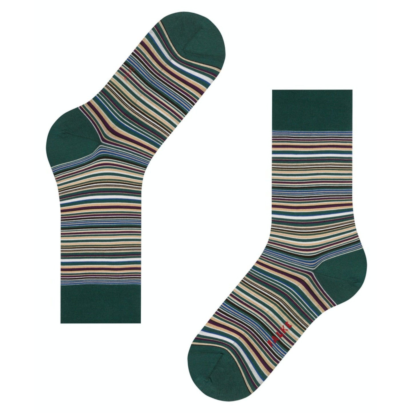 Falke 14041 7441 Microblock Hunter Green Socks