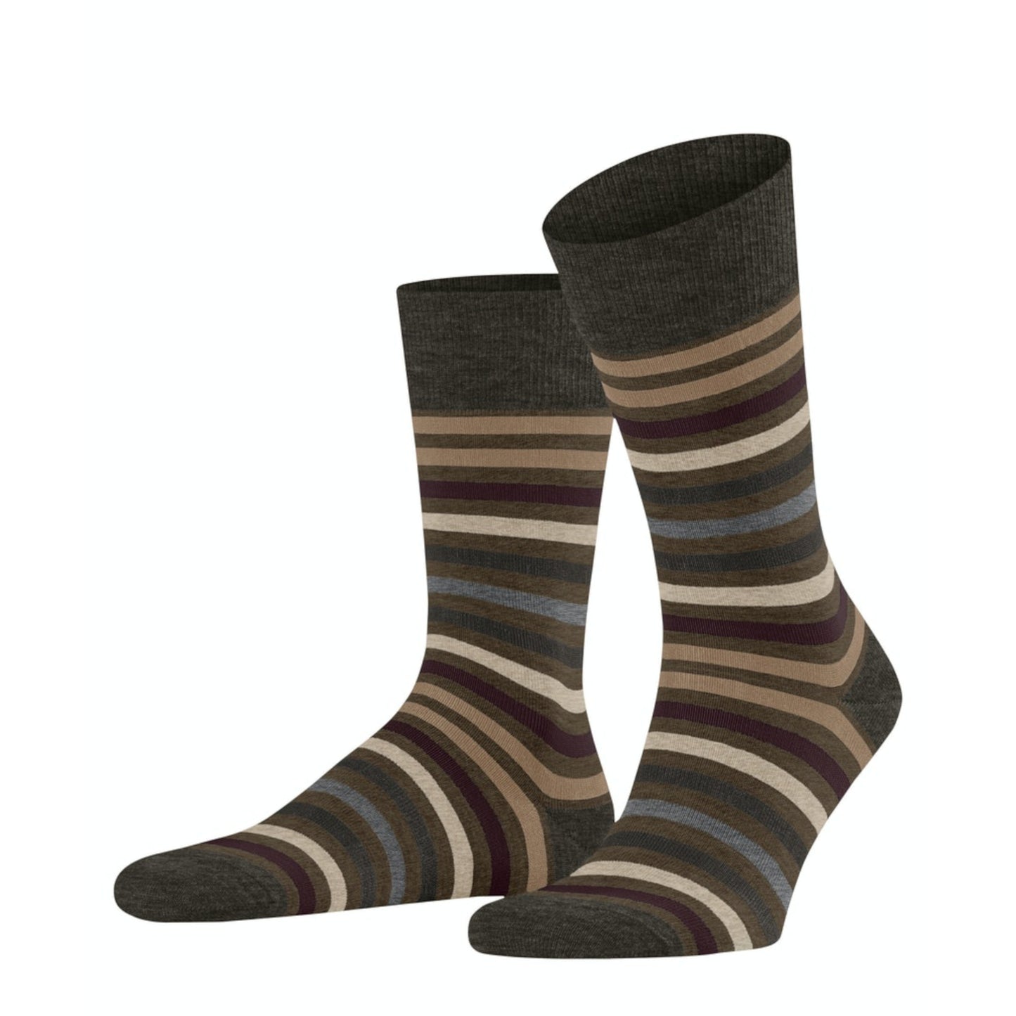 Falke 13279 7464 Tinted Stripe Beech Socks