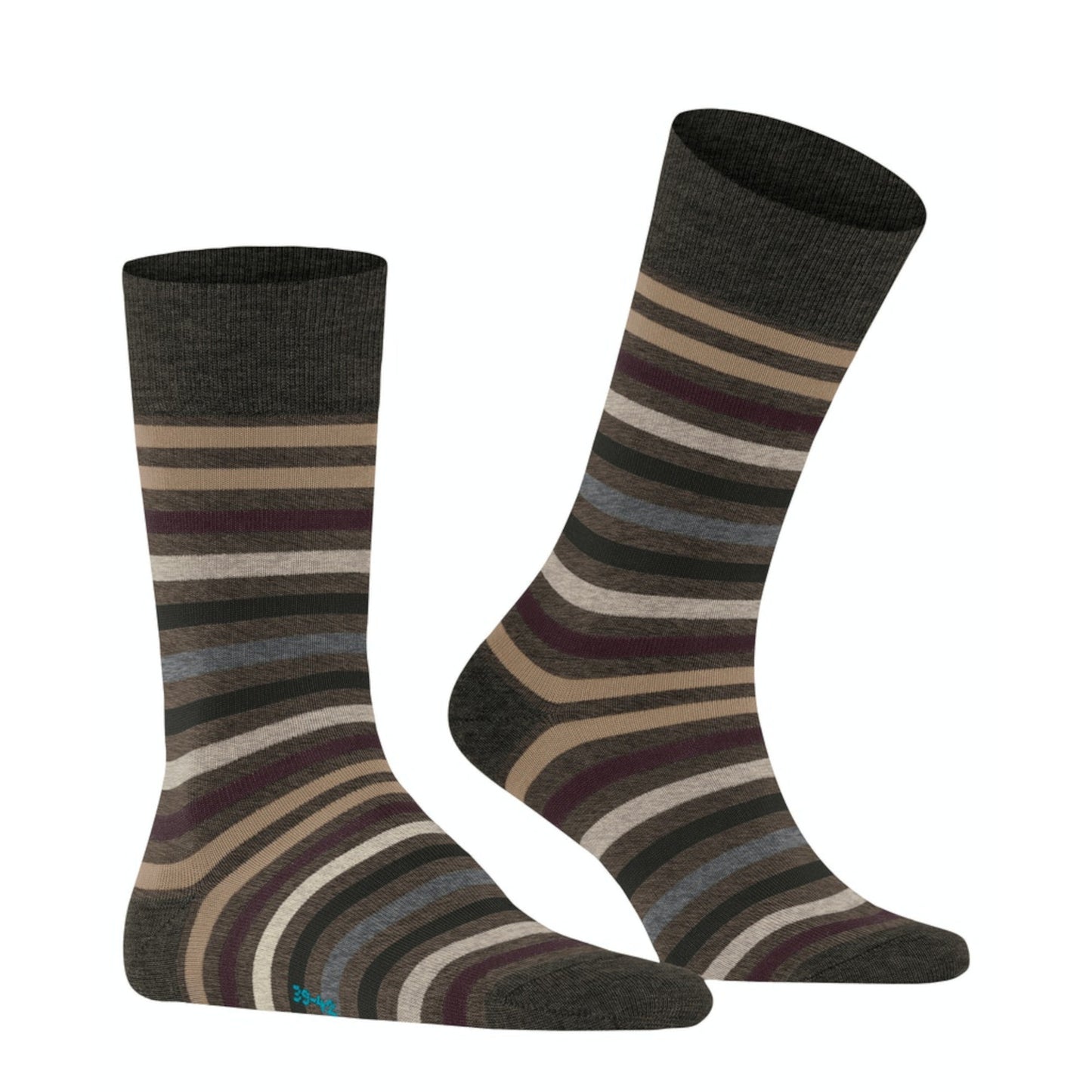 Falke 13279 7464 Tinted Stripe Beech Socks