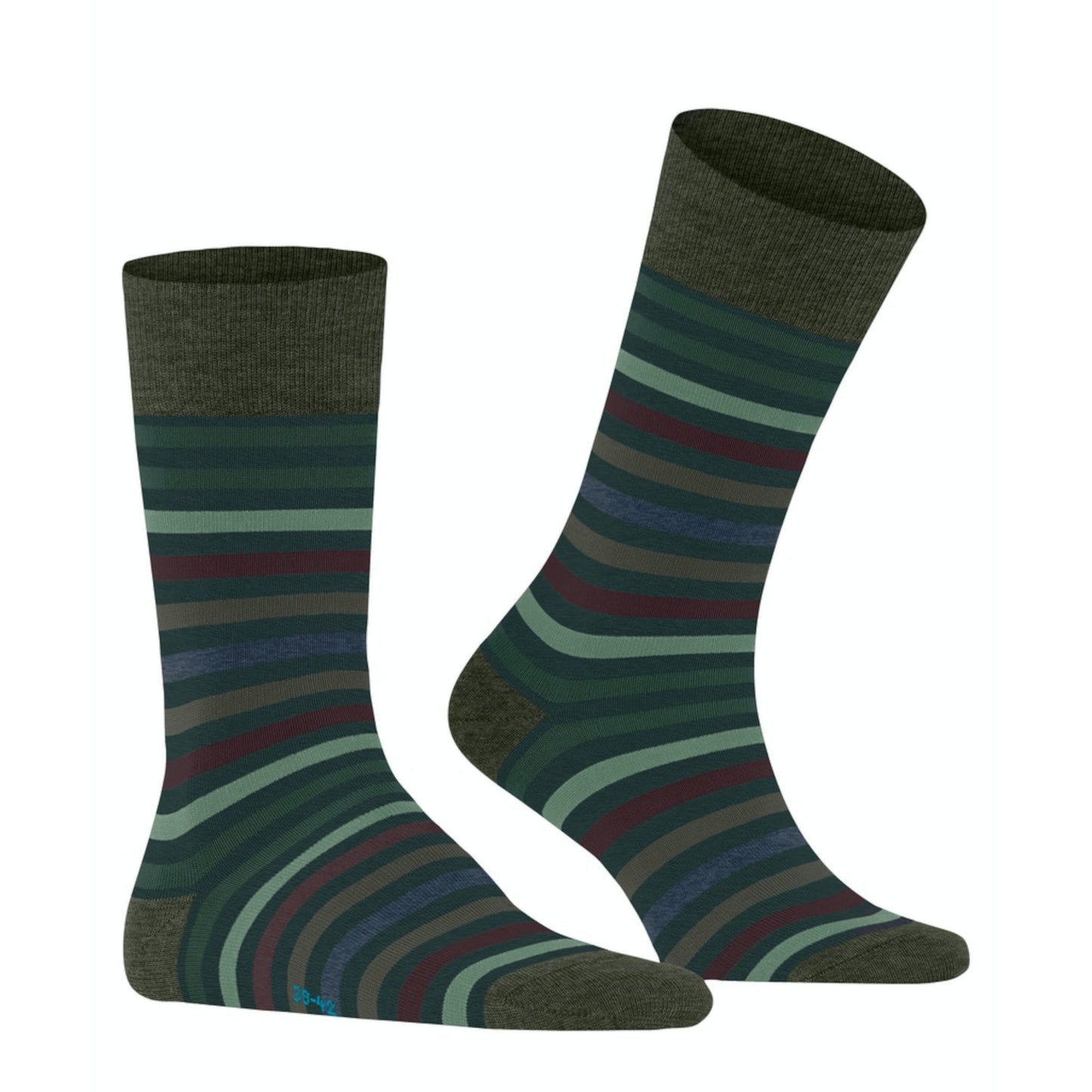Falke 13279 7992 Tinted Stripe Wald Stripe Socks