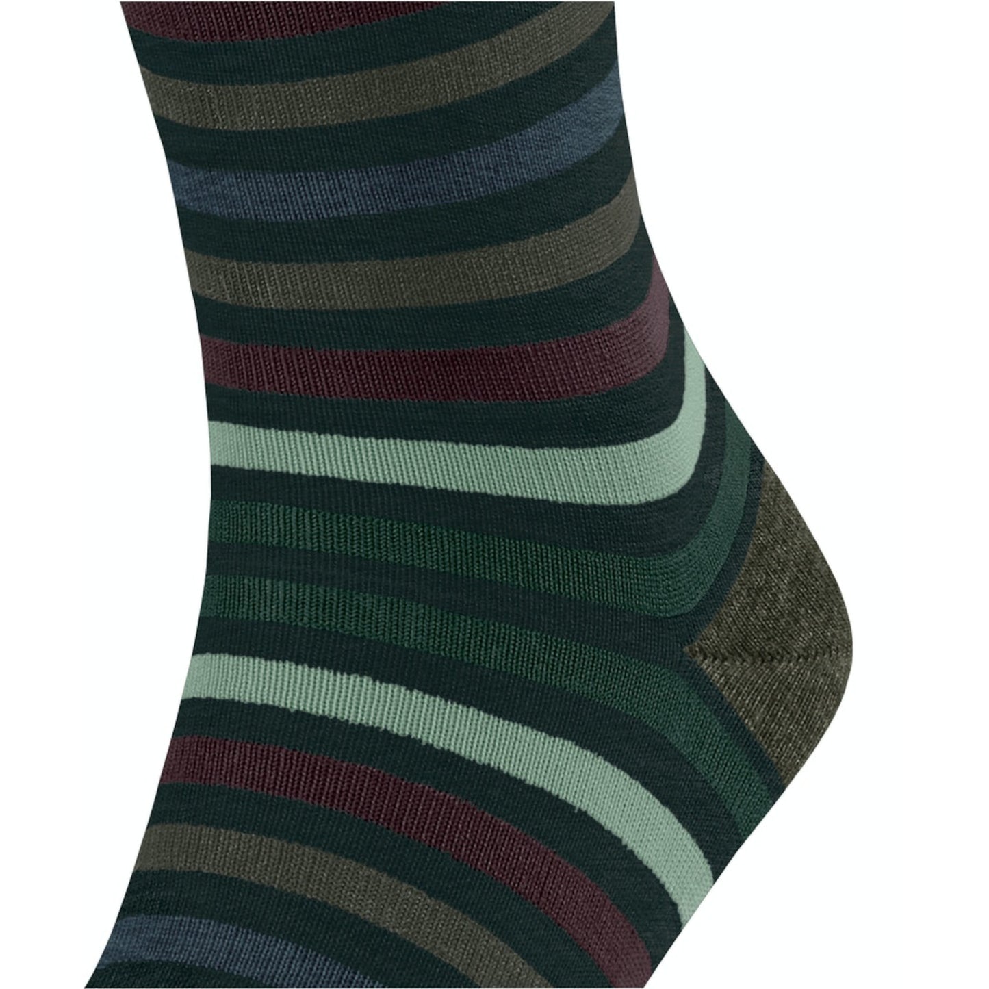 Falke 13279 7992 Tinted Stripe Wald Stripe Socks