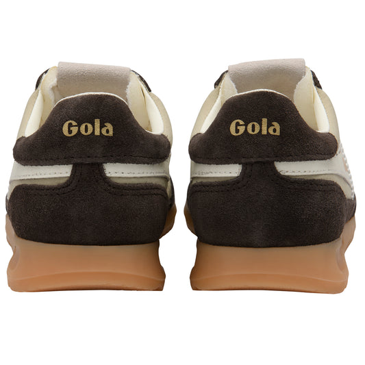 Gola Firefly Bone/Mocha/Off White Trainers