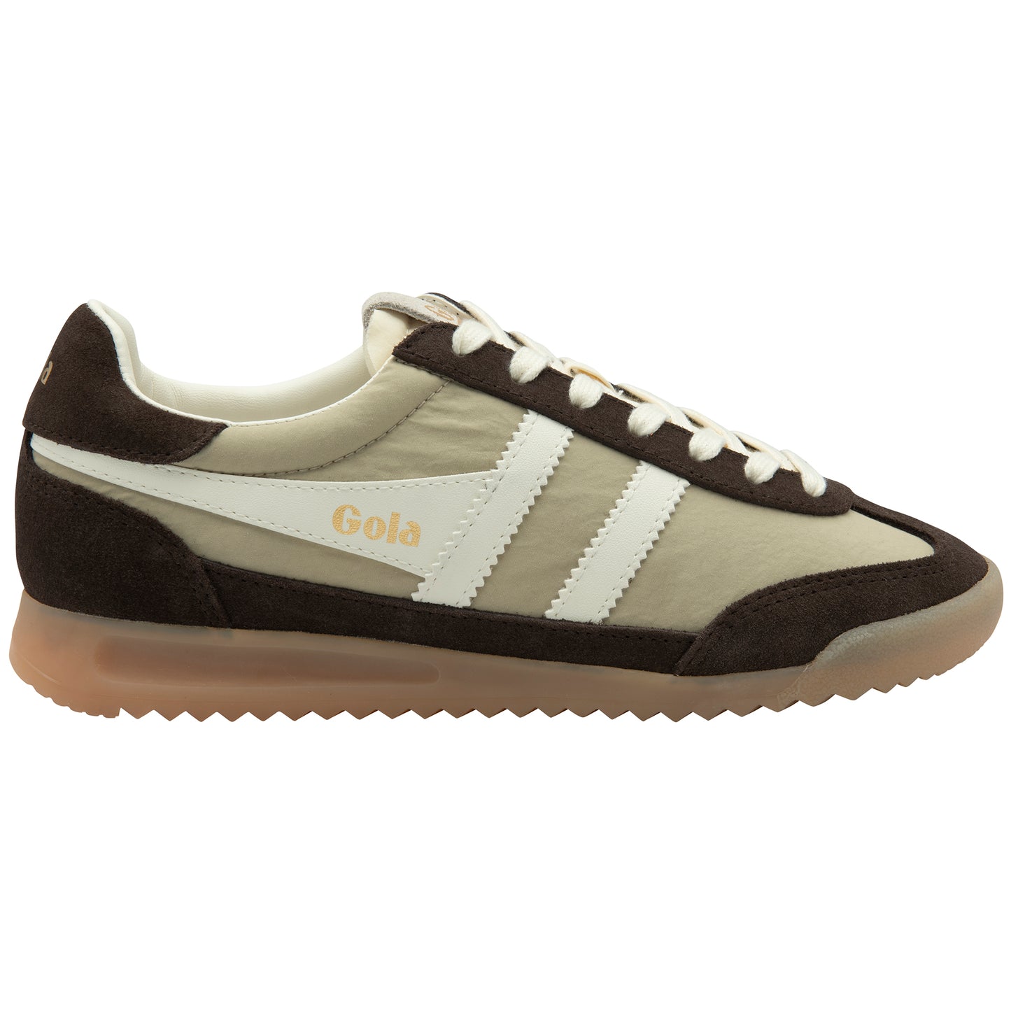 Gola Firefly Bone/Mocha/Off White Trainers