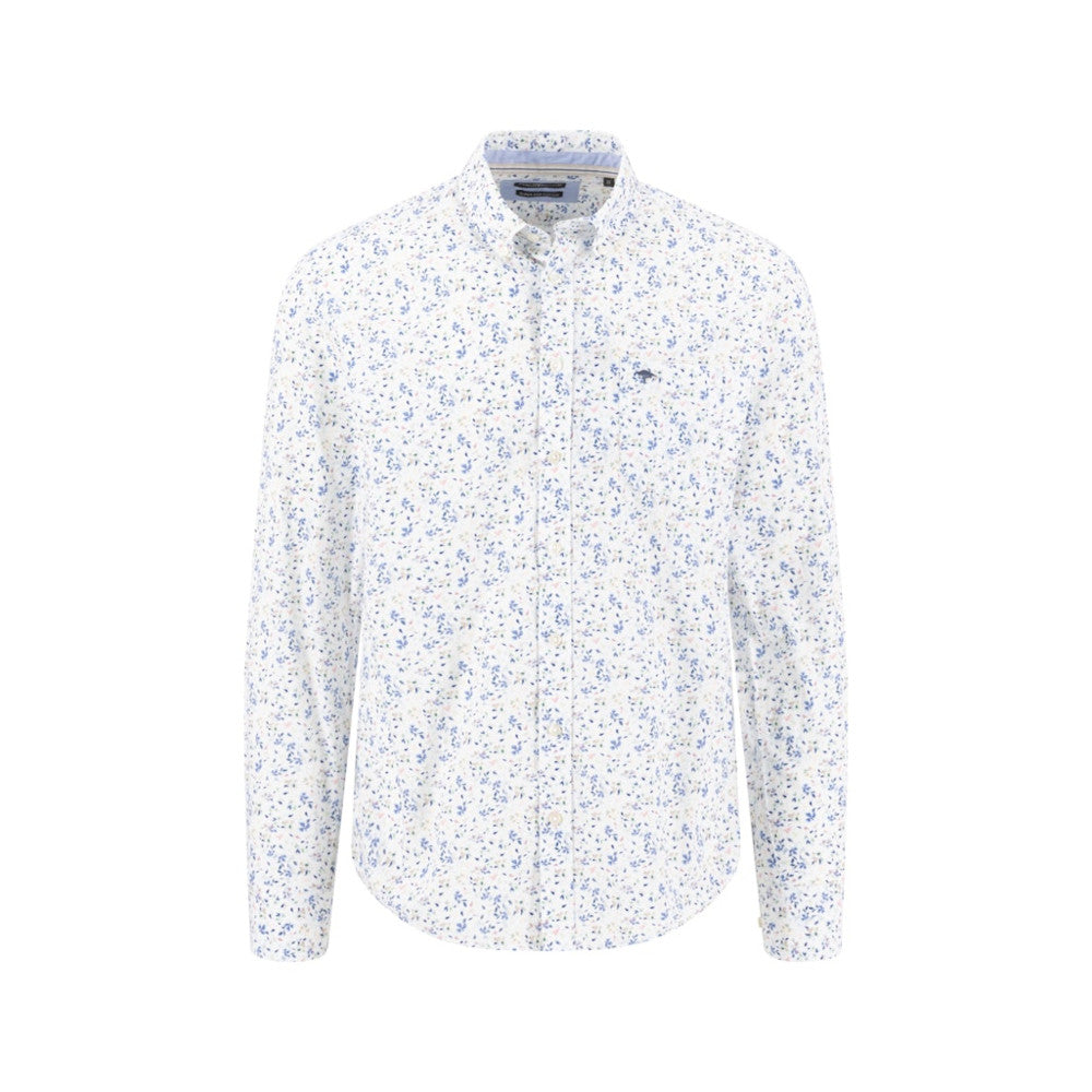 Fynch Hatton 1603 5890 464 Magnolia Premium Flower Print Casual Shirt