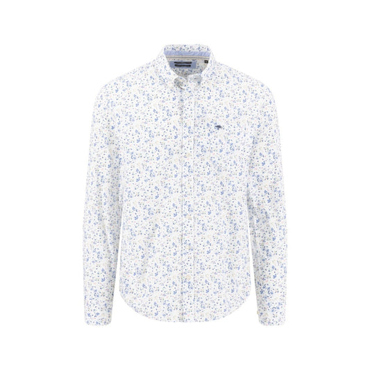Fynch Hatton 1603 5890 464 Magnolia Premium Flower Print Casual Shirt