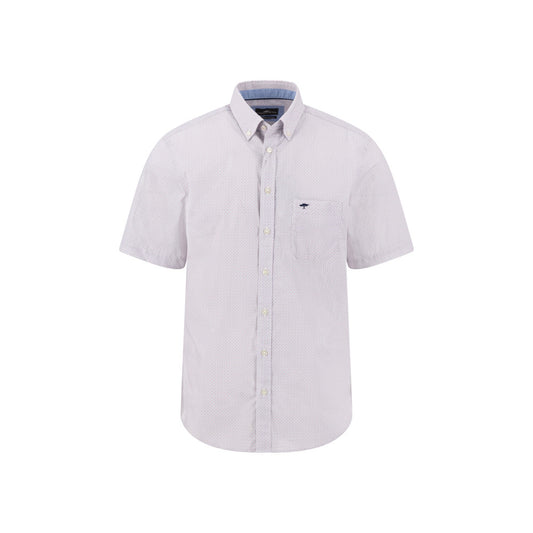 Fynch Hatton 1603 6131 464 Magnolia Short Sleeve Casual Shirt
