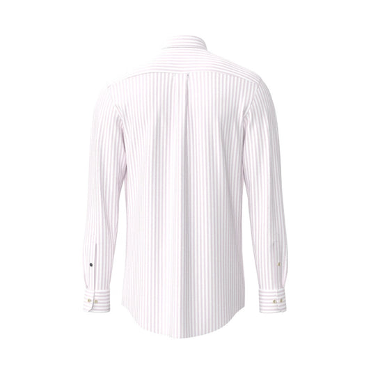 Fynch Hatton 1613 8440 464 Magnolia Oxford Stripe Casual Shirt