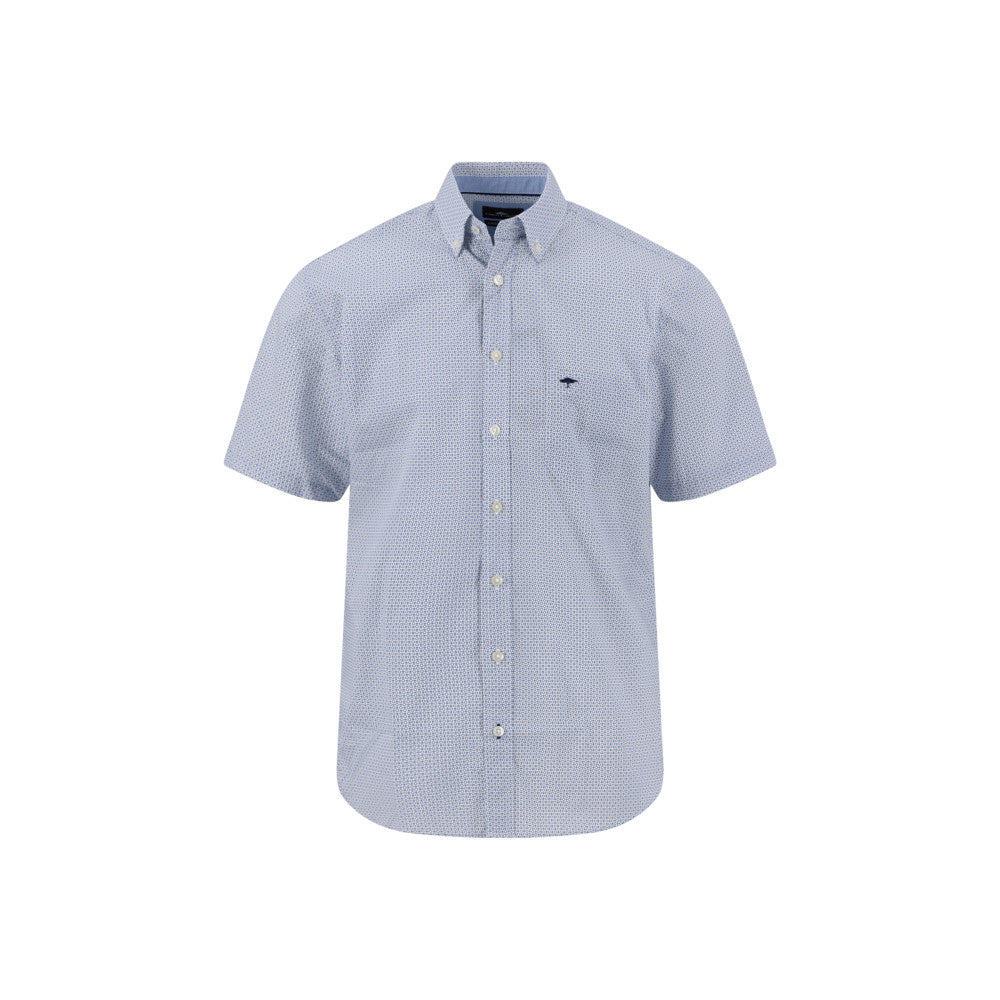 Fynch Hatton 1604 6131 653 New Breeze Short Sleeve Casual Shirt