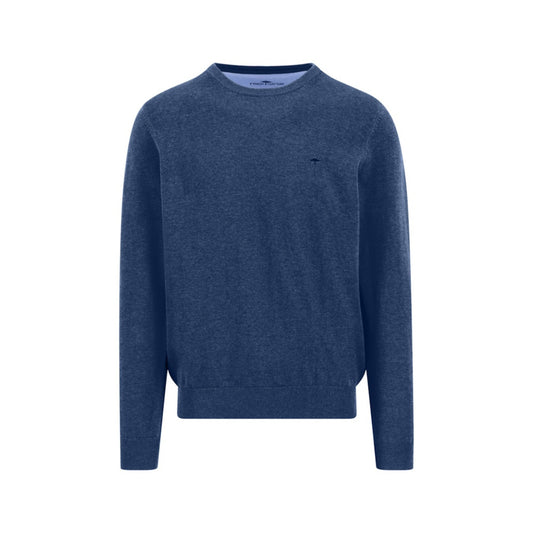 Fynch Hatton 1613 210 672 Midnight Supefine Crew Neck