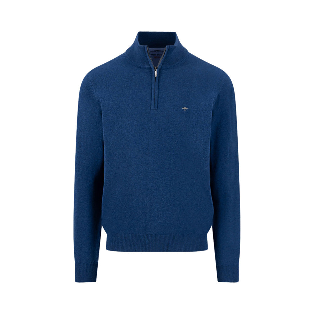 Fynch Hatton 1613 215 672 Midnight Superfine Troyer Zip