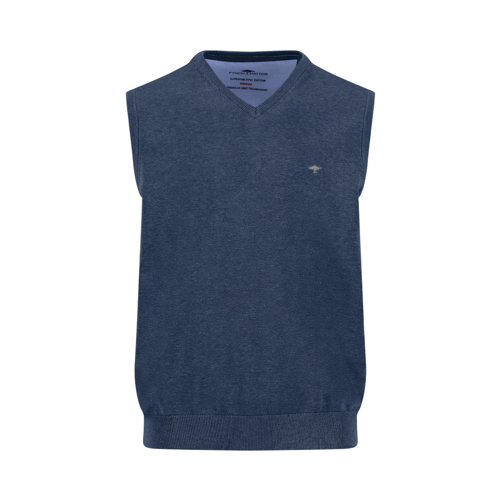 Fynch Hatton 1512 214 680 Night Superfine Slipover