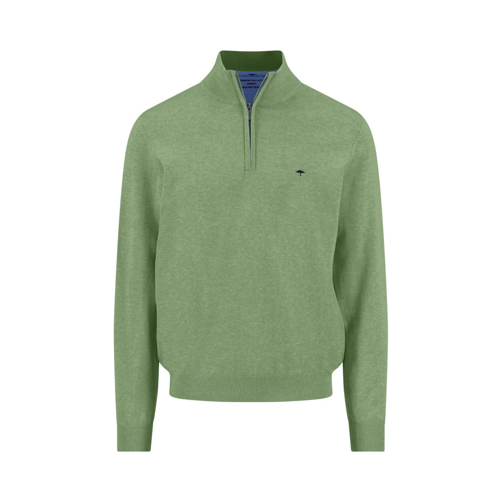 Fynch Hatton 1613 215 740 Avocado Superfine Troyer Zip