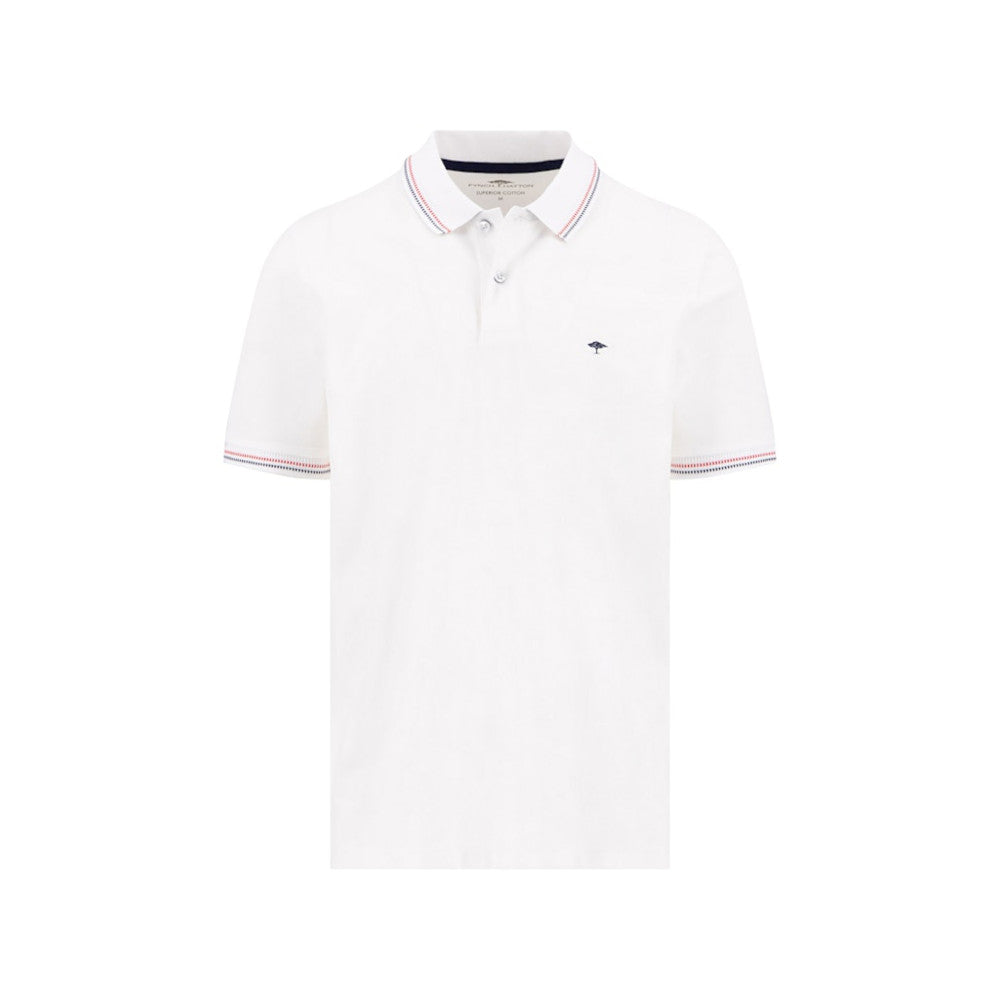 Fynch Hatton 1605 1580 802 White Polo Shirt